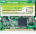 Беспроводной сетевой адаптер 2.4Ghz mini PCI TP-Link TL-WN861N (300Mbps/802.11b/802.11g/802.11n) retail
