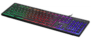 Мультимедиа клавиатура Oklick 550ML (USB2.0/RGB-подсветка/черный)