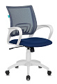 Офисное кресло Бюрократ CH-W695N BLUE (синий/сетка/газлифт/CH-W695N/DB/TW-10N)