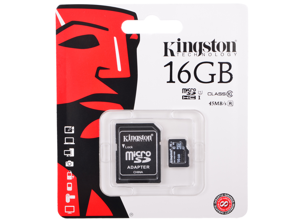 Kingston canvas select microsdhc