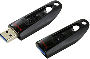 Флэш накопитель 16GB SanDisk Ultra (USB3.0/черный/выдвижной коннектор) 