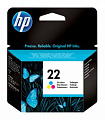 Картридж для струйного принтера HP №22 C9352AE tri-color (HP Deskjet3920,3940,D1360,D1460,D1470,D1560,D2330,D2360,D2430,D2460,F370,F375,F380,F2180,F21