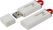 Флэш накопитель 32GB Kingston DataTraveler G4 White (USB3.1/белый/с колпачком) 