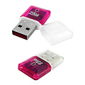 Устройство чтения карт памяти Perfeo microSD (USB2.0/microSD (TF)) Retail MOB-MSD-RAN010