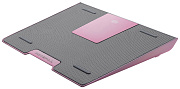 подставка для ноутбука CoolerMaster NotePal Color Infinite (17,3"/пластик+метал/90x90 1шт/серый+розовый)