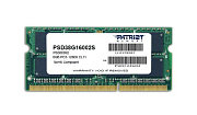 Модуль оперативной памяти SODIMM DDR3-L PC3 12800 8Gb Patriot PSD38G1600L2S (1600Mhz/CL11/без охлаждения/PSD38G1600L2S)